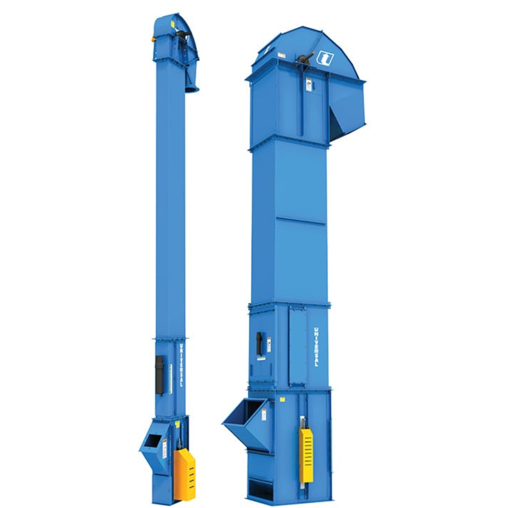 bucket elevator with frame, roller, bearing, all complete 1 set.